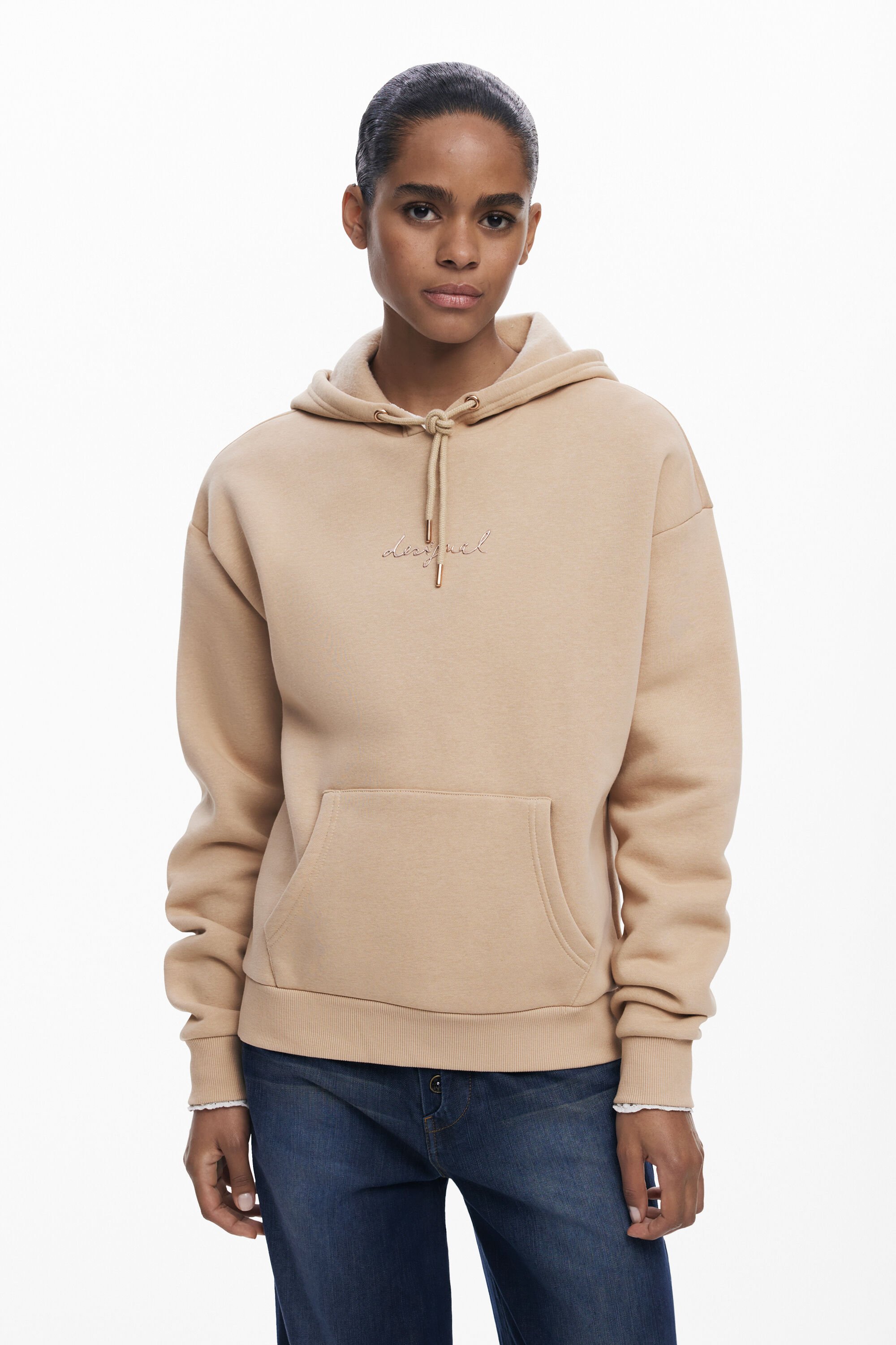 Sudadera básica Desigual con logo para hombre