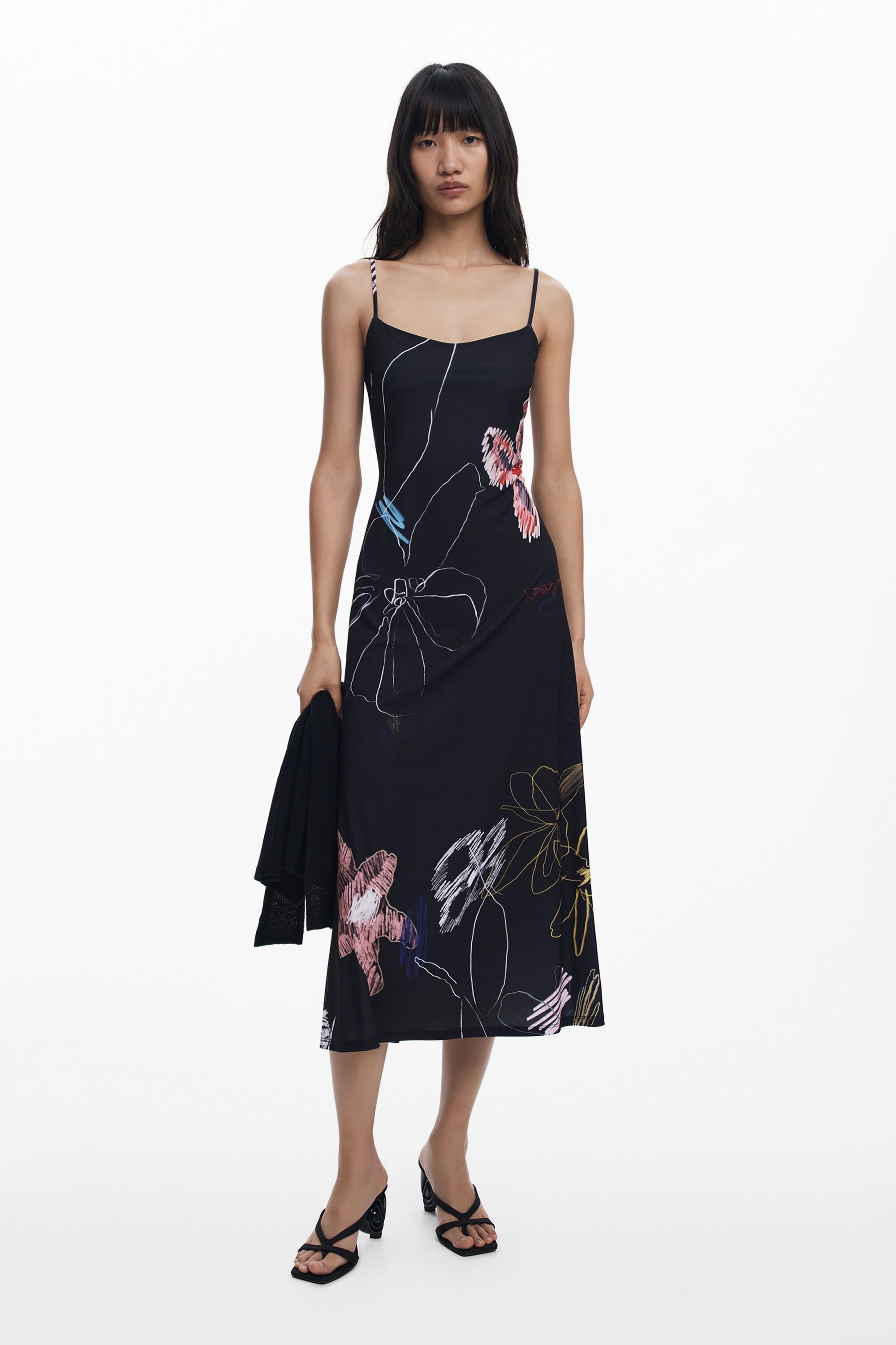 Vestido 2 en 1 Desigual Trazos Fehombre