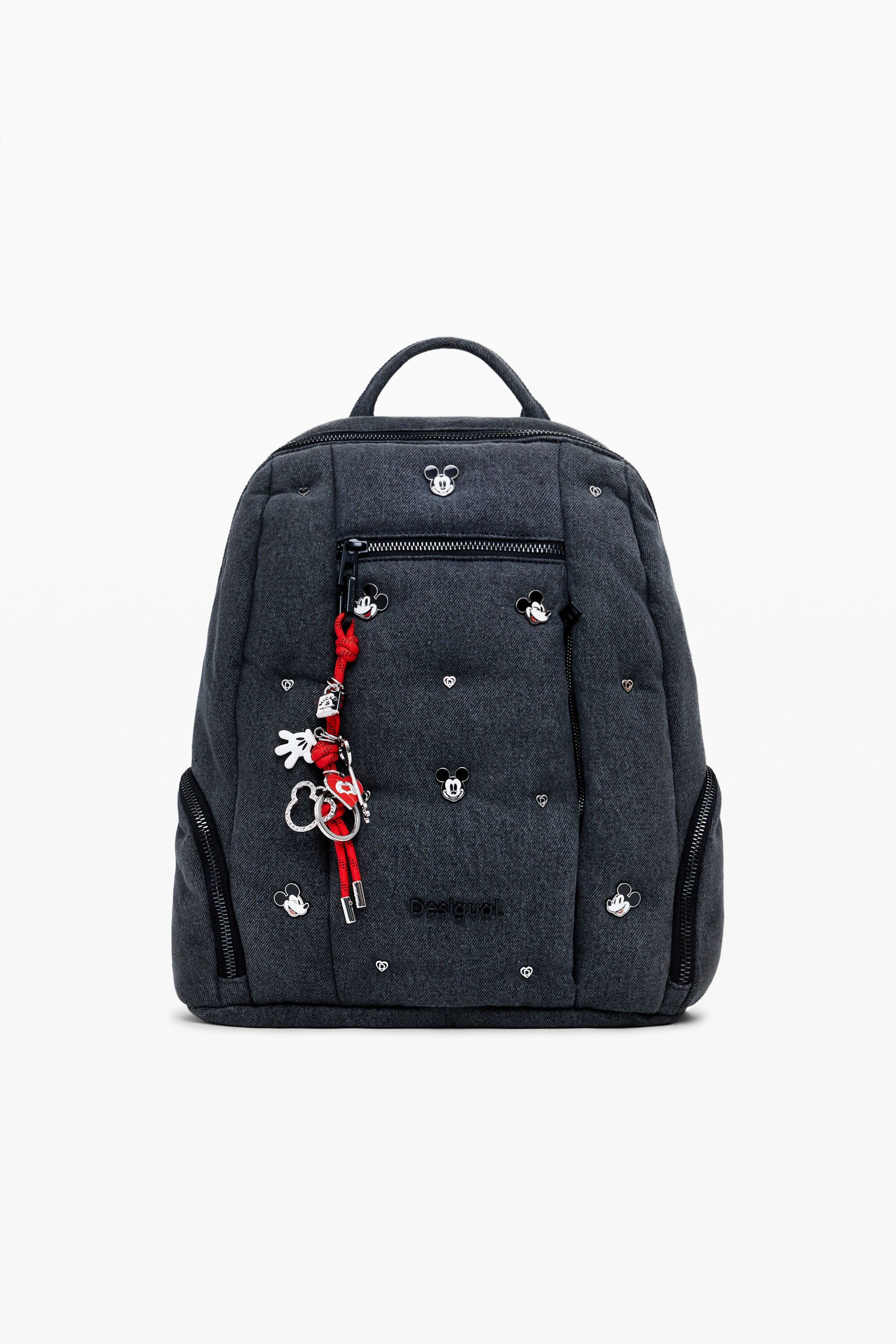 Mochila Desigual Denim Mickey Mediana