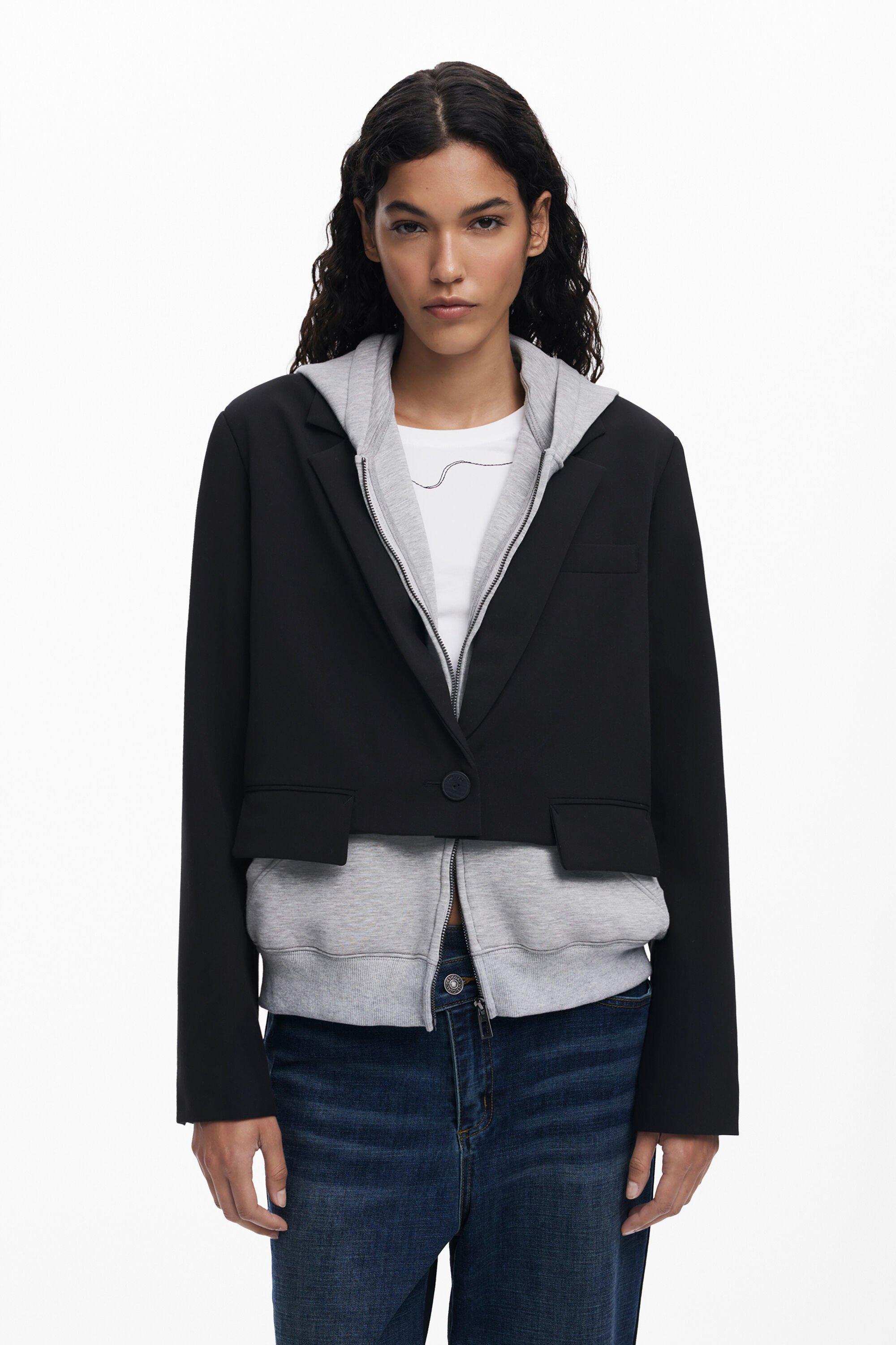 Desigual Sudadera de Punto para Hombre