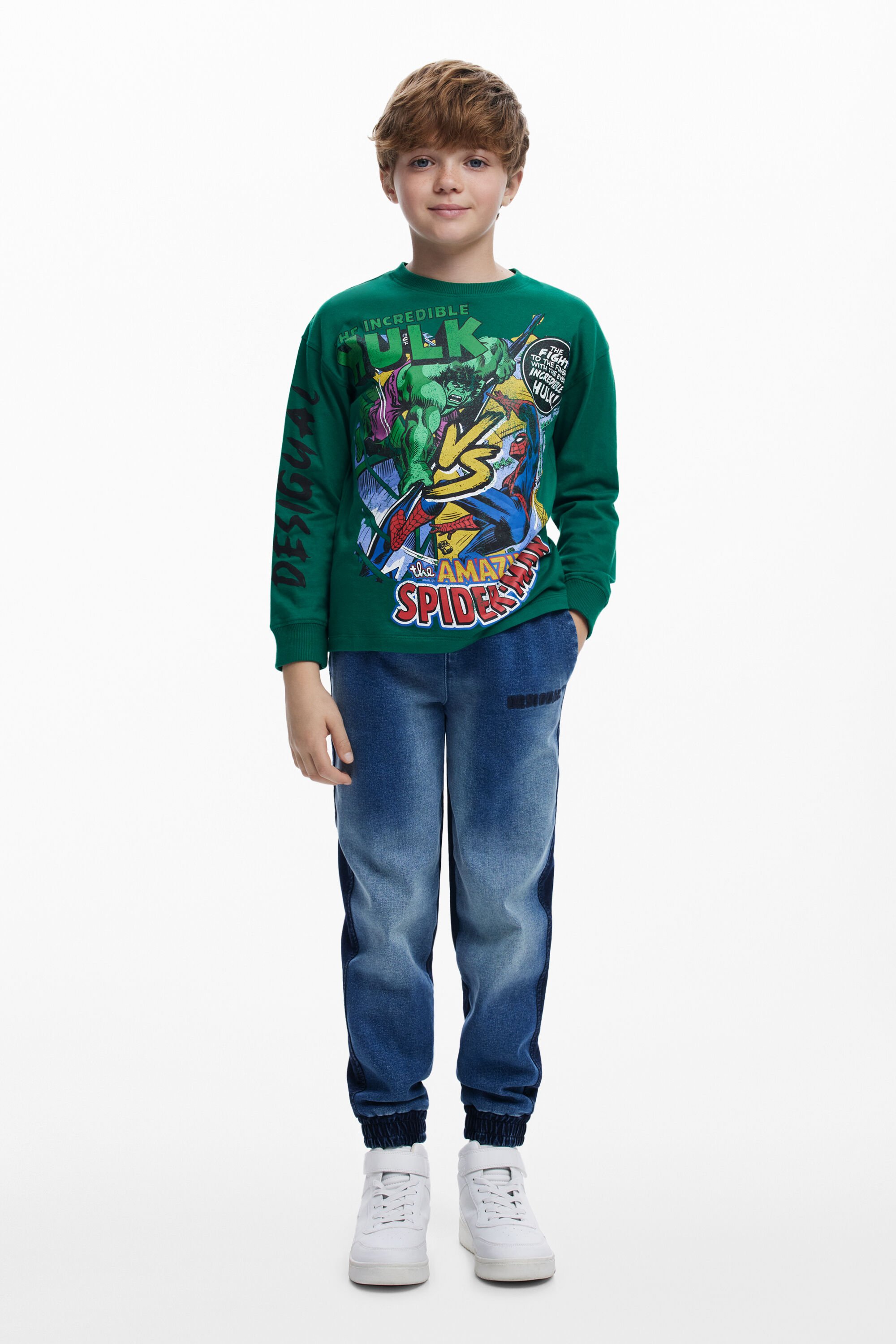 Camiseta Marvel manga larga hombre Desigual