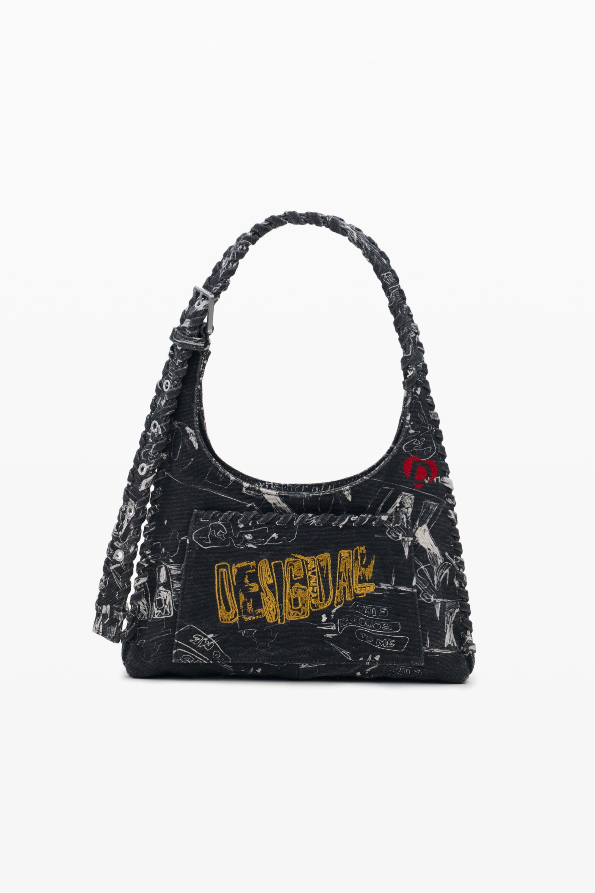Bolso Desigual Grande LOGO GRAFFITI