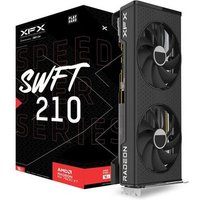 Tarjeta Gráfica XFX Radeon RX 7600 XT Speedster SWFT 210 16GB GDDR6