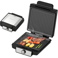Plancha Grill Antiadherente con Control de Temperatura