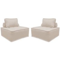Sofá Modular de 2 Plazas