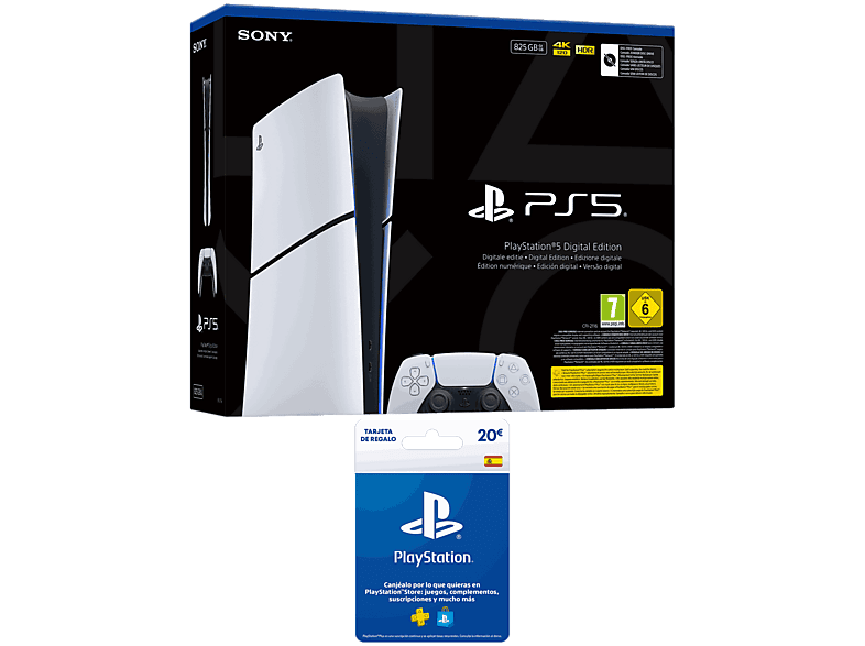 Consola Sony PS5 Slim Digital Edition 825 GB SSD