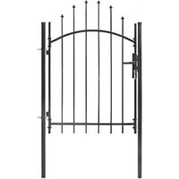 Puerta de Jardín de Acero Vidaxl 1x1,75 M