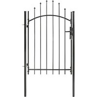Puerta de Jardín de Acero Vidaxl 1x2 m