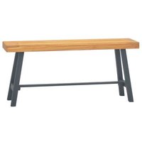 Banco de Teca Maciza 110 cm