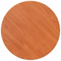 Mesa redonda de madera maciza de pino Ø80x2,5 cm