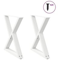 Patas Para Mesa De Comedor Vidaxl 70x(72-73,3) Cm