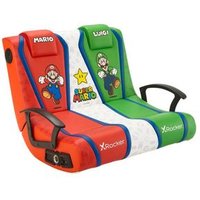 Silla De Piso Para Juegos X Rocker Nintendo Super Mario Dual Rivals