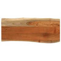 Tablero Rectangular de Madera de Acacia Borde Vivo 90x40x3,8 Cm