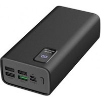 Batería Externa de Emergencia 30000mAh con Pantalla LED y Carga Rápida 22W
