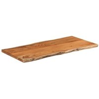 Tablero Rectangular Vidaxl Madera de Acacia 80x40x2.5 cm Borde Vivo