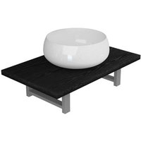 Conjunto de Muebles de Baño 2 Piezas Cerámica Conjunto de Muebles de Baño 2 Piezas Cerámica