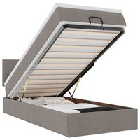 Cama Otomana con Colchón Topo 90x200 Cm