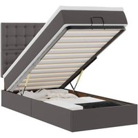 Cama Otomana Vidaxl 90x190 Cm Cuero Sintético