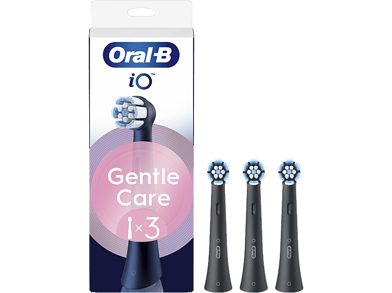 Recambios para Cepillo Dental Oral-B iO Gentle Care (3 Unidades)