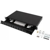 Bastidor de Fibra Óptica Lanberg 1U 19" Dúplex/Quad