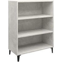 Aparador de Madera Contrachapada Gris Hormigón 69,5x32,5x90 Cm Aparador de Madera Contrachapada Gris Hormigón 69,5x32,5x90 Cm
