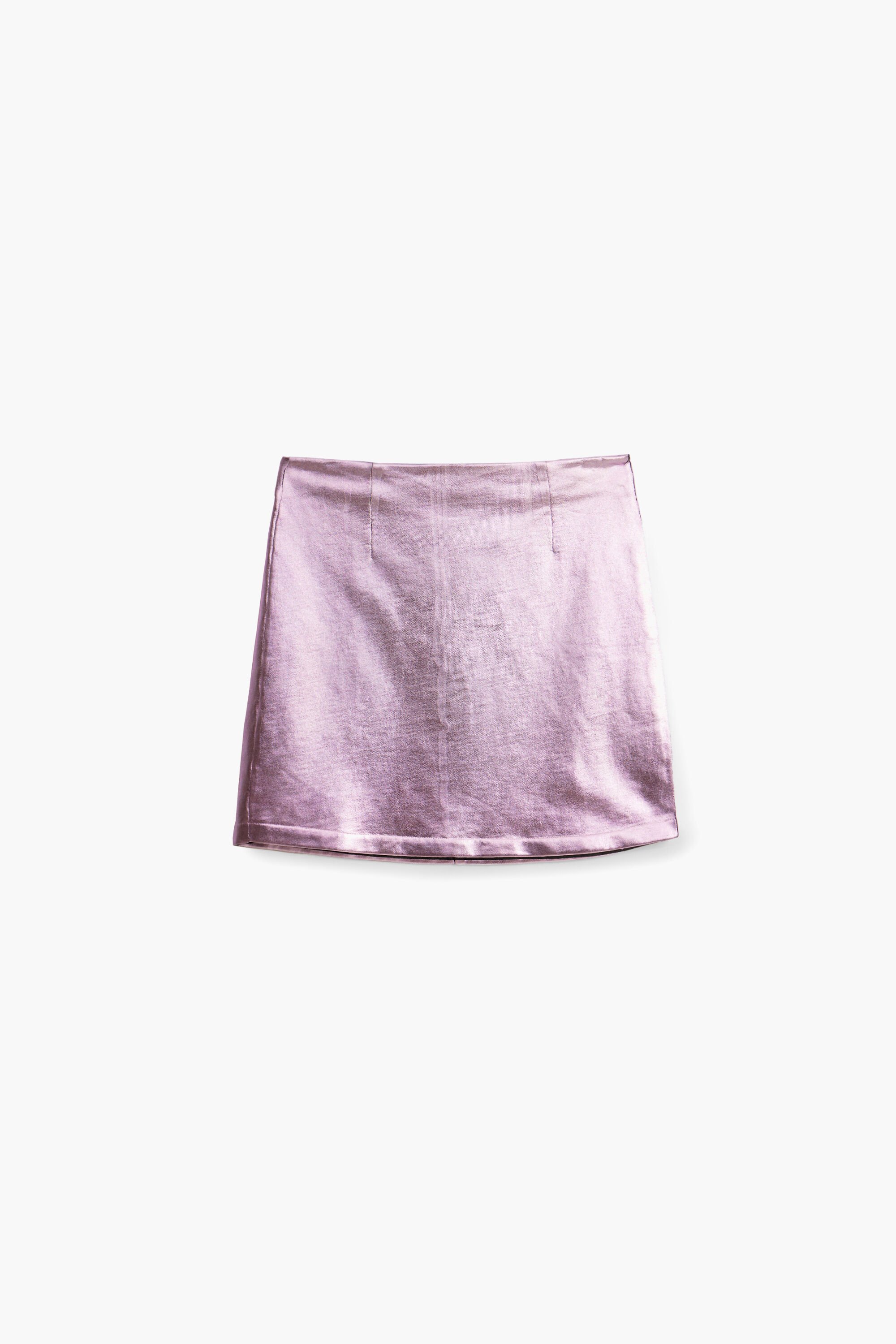 Minifalda metalizada Desigual