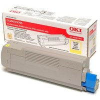 Toner Oki Amarillo 2,000 Páginas para C/5600/5700