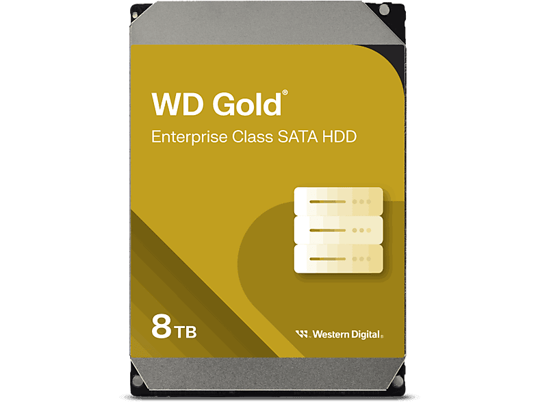 Disco Duro Interno Western Digital WD Gold 8TB