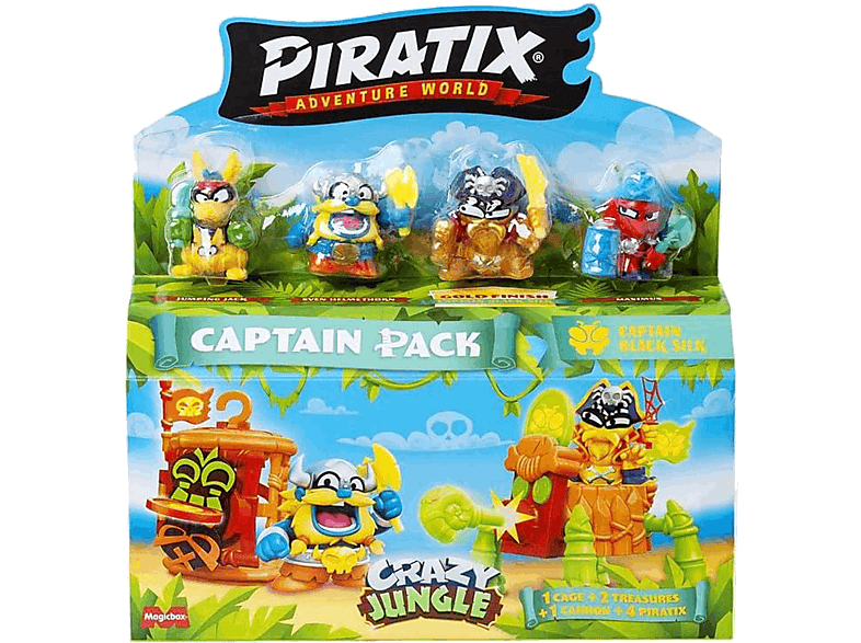 Magicbox Piratix Crazy Jungle Captain Pack 1x12