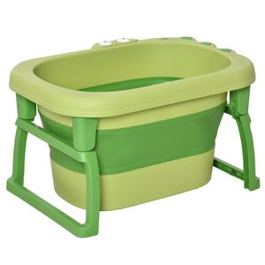 Homcom Bañera Plegable para Bebés 0-6 Meses