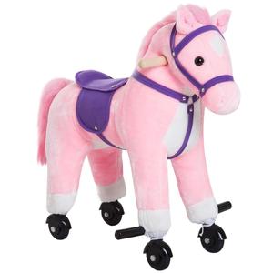 Caballo balancín con sonidos Homcom