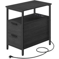 Mesa Auxiliar Conectada Con 2 Cajones
