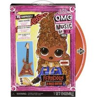 Remix Rock - Guitarra, Bajo Y Feroz - Muñeca De Moda 24cm