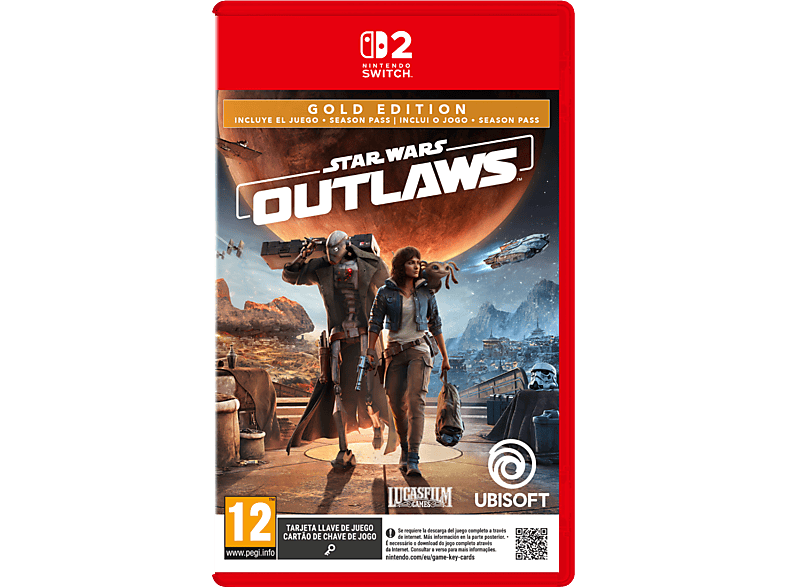 Nintendo Switch 2 Star Wars Outlaws Ed. Gold