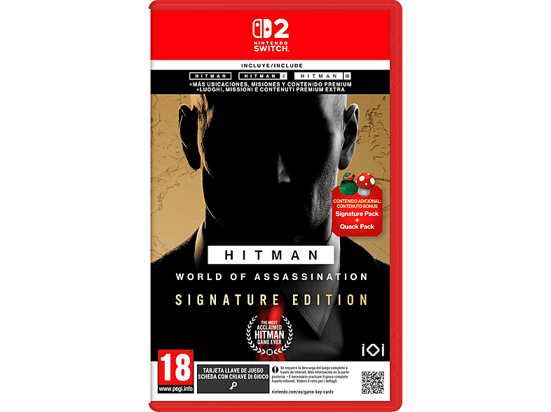 Nintendo Switch 2 Hitman: World of Assassination Signature Edition