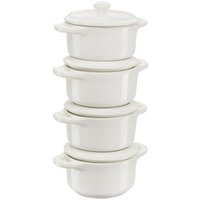 Set de Cocotte Staub Cerámica 4 piezas