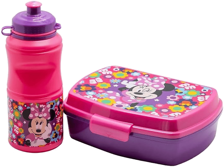 Pack Merchandising Sherwood - Set de fiambrera y botella "Minnie"