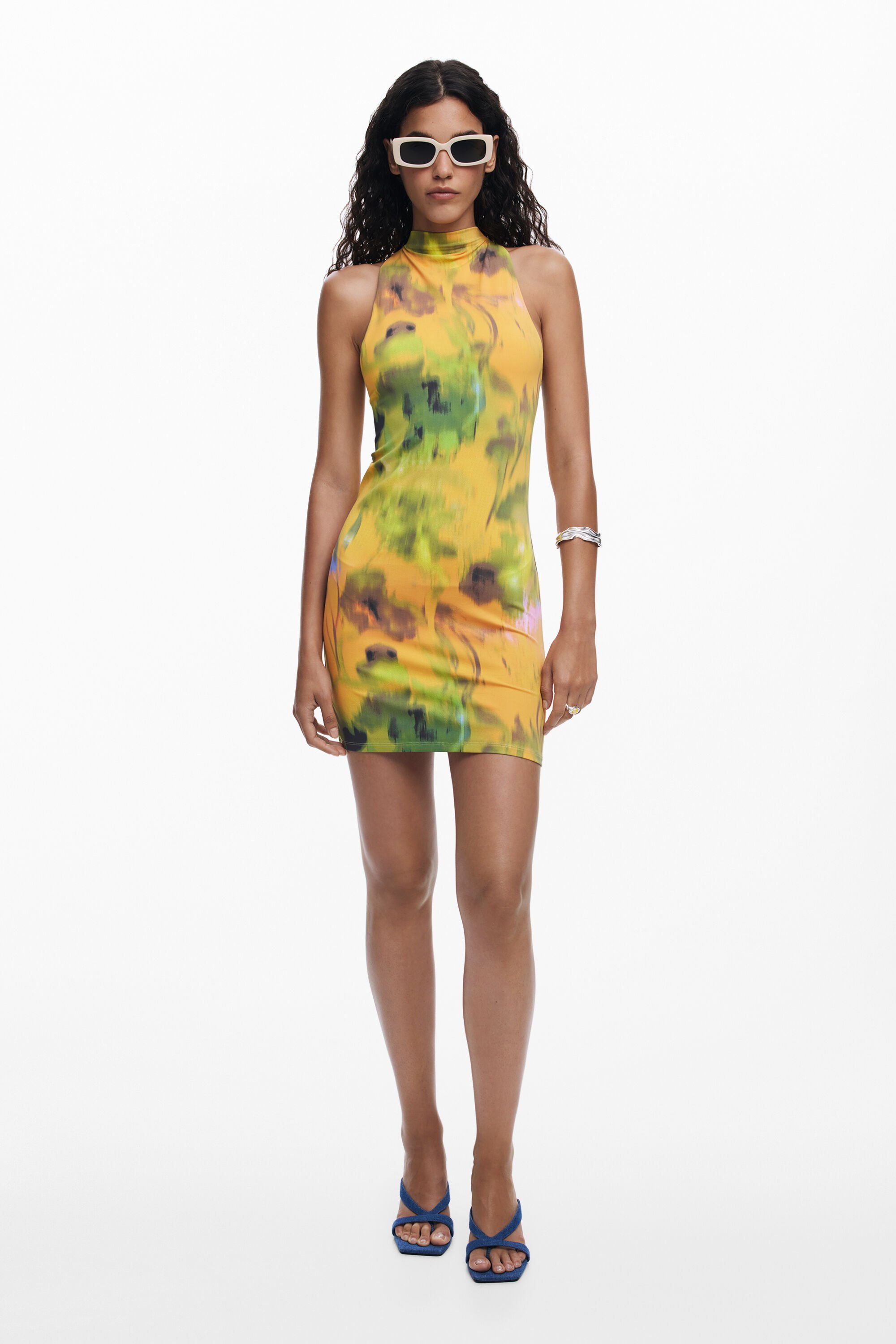 Vestido corto difuminado Desigual