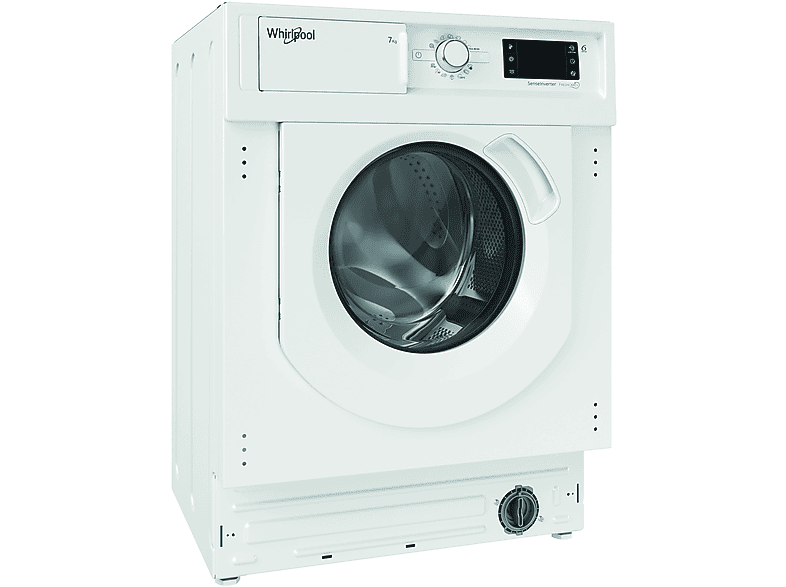 Lavadora integrable Whirlpool BI WMWG 71483E EU N, 7 kg, 1400 rpm, Tecnología 6th Sense