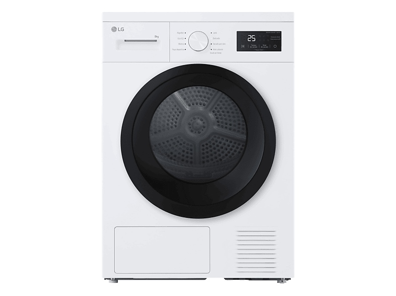 Secadora de Condensación LG RH9052MAW con Bomba de Calor, 9 kg