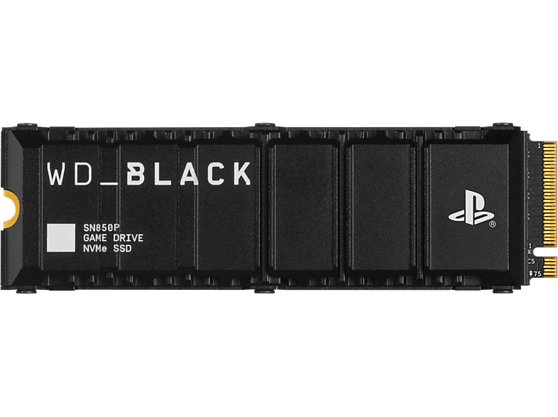 Disco Duro SSD Interno WD_Black SN850P NVMe 4TB para PS5