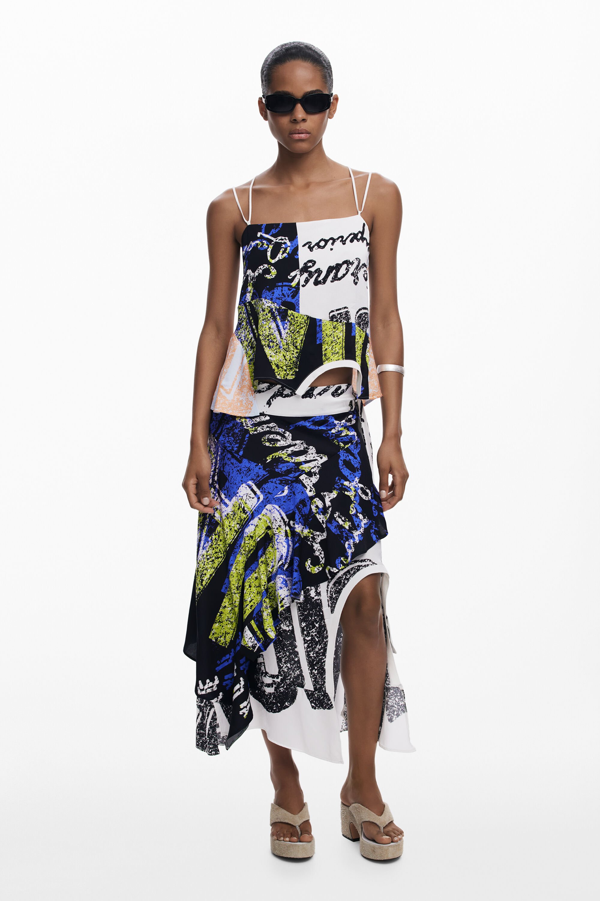 Falda asimétrica Desigual