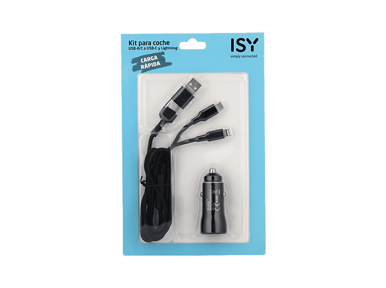 Cargador de coche universal ISY ICC-5000-CC