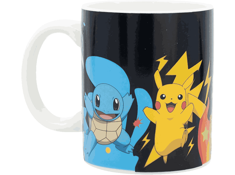 Taza Pokémon Iniciales de Kanto Termosensible 325 ml