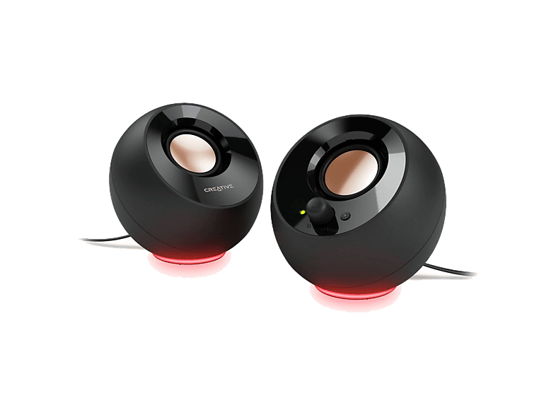 Altavoces para PC Creative Pebble SE, Iluminación RGB, USB-C Altavoces para PC Creative Pebble SE, Iluminación RGB, USB-C