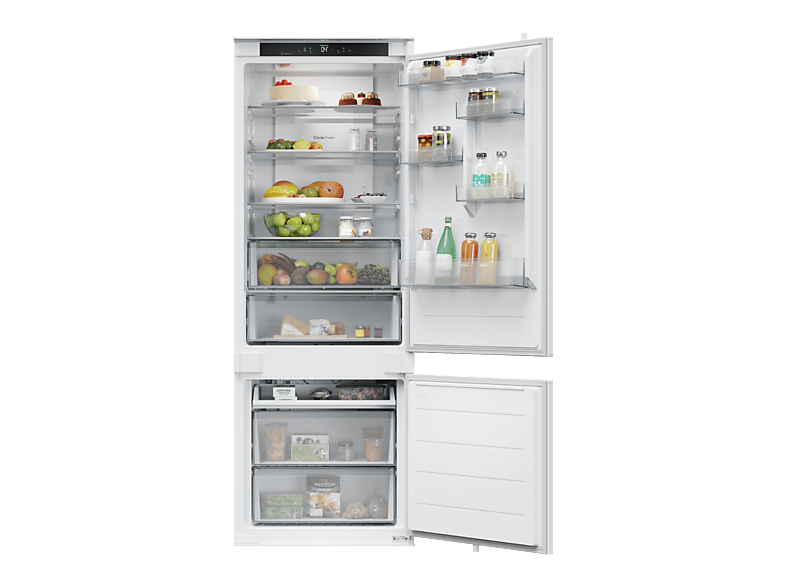 Frigorífico Combi Candy CNBQT3719EW Total No Frost 382L Integrable