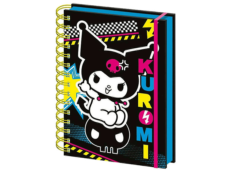 Libreta Kuromi A5 con Cierre Elástico