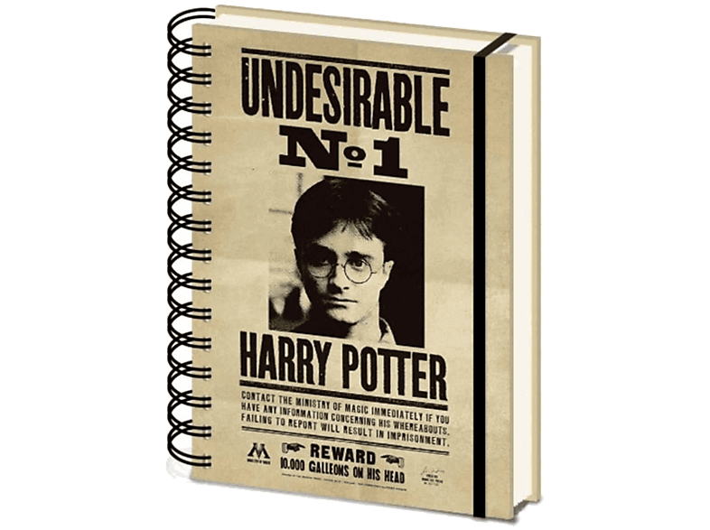 Libreta Harry Potter A5 80 Hojas
