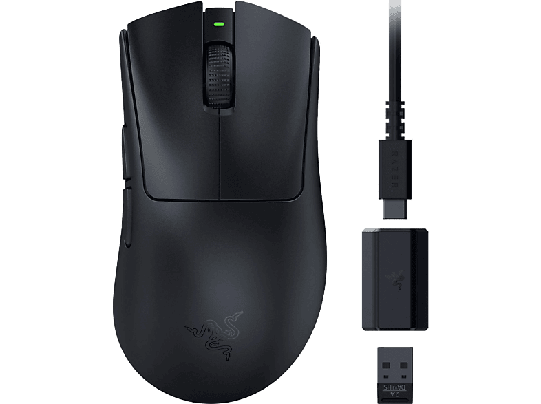 Ratón Gaming Razer DeathAdder V3 HyperSpeed Inalámbrico 26000 PPP 6 Botones Programables