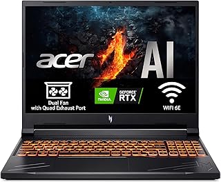 Acer Nitro V 16 ANV16-41-R1U0 Portátil Gaming 16 WUXGA IPS 165Hz AMD Ryzen 7 8845HS 16GB RAM 1TB SSD NVIDIA GeForce RTX 4060